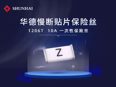 1206 10A/63V華德保險(xiǎn)絲(管)慢斷貼片式