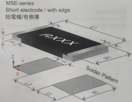 2512封裝、2512封裝尺寸