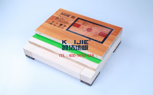 楓樺木B級主輔龍骨結(jié)構(gòu)運(yùn)動木地板——凱潔運(yùn)動木地板
