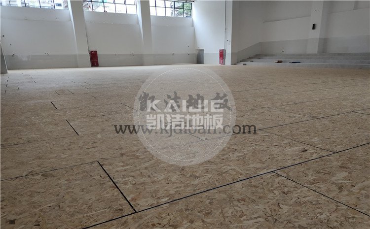 四川綿陽實(shí)驗(yàn)中學(xué)體育館木地板項(xiàng)目-凱潔籃球木地板廠家